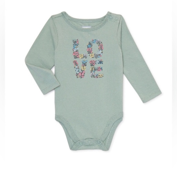 Baby Girls Hello Love Mix & Match Clothes Bundle sz: 6-9 months - Picture 2 of 6